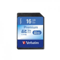 VERBATIM Premium SDHC 16GB...