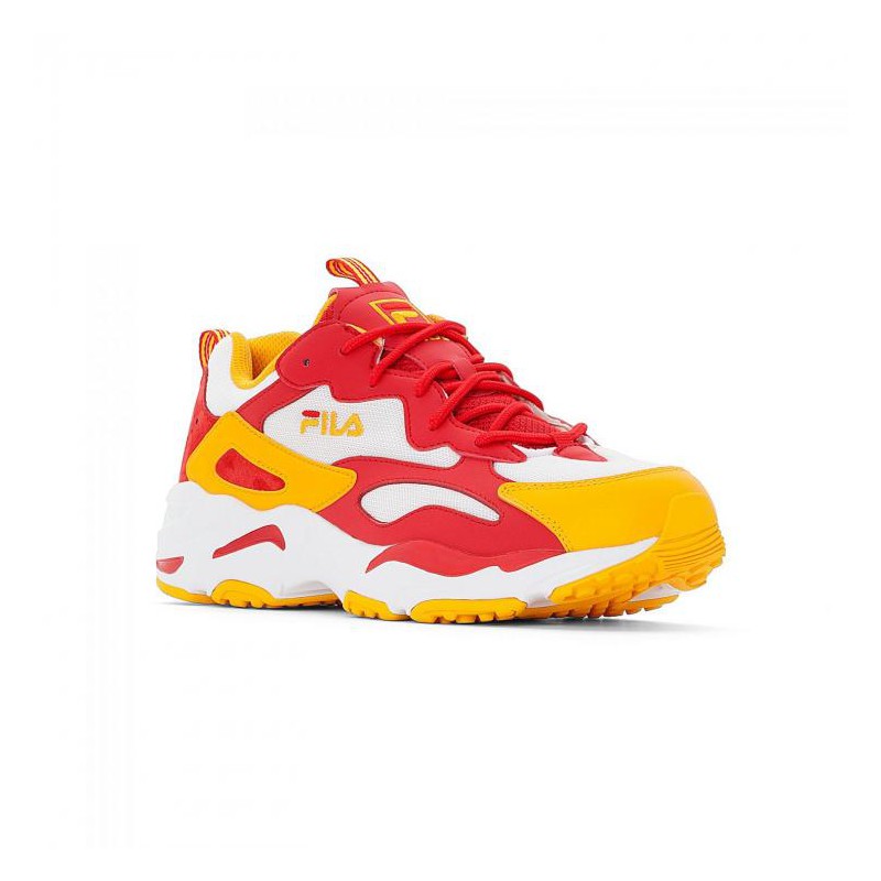 FILA RAY TRACER MEN WHITE-YELLOW-FIRE RED
